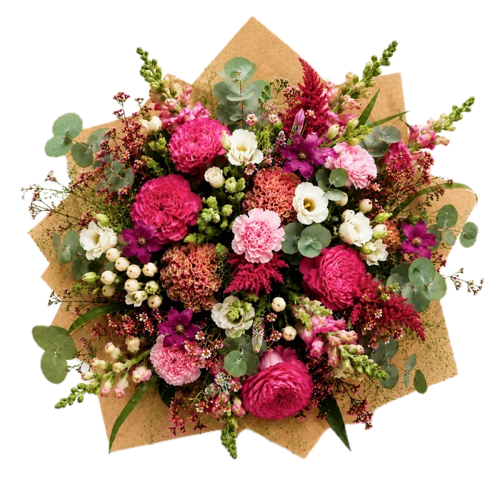Floristka vázající kytici